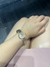 Melissa滿(mǎn)天星手表女輕奢小眾鑲鉆女表高級感女士石英表生日禮物送女友 【SF速發(fā)】玫瑰金 曬單實(shí)拍圖