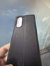 樹(shù)覽 三星Z Fold4手機殼折疊 三星W23磁吸翻蓋保護套fold4全包頭層牛皮防摔防指紋商務(wù)支架男女款 【優(yōu)雅黑】磁吸翻蓋折疊屏皮套 三星Z Fold4/W23通用 曬單實(shí)拍圖