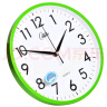 康巴丝（Compas）挂钟 创意简约钟表客厅石英钟表挂墙时钟 c2855 绿色 26cm直径 实拍图