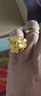 周生生 黃金戒指足金婚嫁繡球花戒指結婚戒指三金86591R計價(jià) 15圈 - 12.72克(含工費500元) 曬單實(shí)拍圖