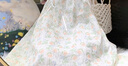 舒芳蝶（shufangdie）溫柔風(fēng)碎花中長款連衣裙套裝女夏季新款女裝防曬開衫甜美吊帶裙子 開衫+吊帶裙一套 M 曬單實拍圖