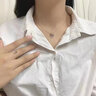 紀(jì)梵哲輕奢18K金永恒之心項(xiàng)鏈女士玫瑰彩金珠寶首飾生日禮物送女友 玫瑰金項(xiàng)鏈【鑲嵌托帕石】 曬單實(shí)拍圖