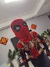 忻悅晴蜘蛛俠緊身衣連體衣套裝邁爾斯衣服遠(yuǎn)征成人兒童萬圣節(jié)服裝格溫 英雄無歸(金色)+頭套 160成人(150-160cm) 曬單實拍圖