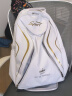 川崎（KAWASAKI） 羽毛球包运动双肩包男女大容量网球背包3支装独立鞋仓运动包收纳 背包KBP-8220D 白金色 实拍图