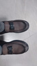 杰牧希真皮男鞋夏季新款鏤空透氣豆豆鞋軟皮軟底男士一腳蹬商務(wù)休閑皮鞋 棕色（鏤空款） 42 曬單實(shí)拍圖