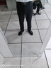 羅蒙加絨加厚抗皺免燙西褲男士彈力工裝褲商務(wù)西裝褲直筒爸爸休閑褲子 曬單實(shí)拍圖
