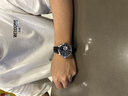 寶路尼（PONIGER）瑞士認證藍色星球手表男士商務多功能全自動機械表高端腕表禮盒裝 精鋼藍面黑皮帶 曬單實拍圖