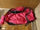 江暮雪旅行戶(hù)外包運動(dòng)可折疊雙肩背包大容量男女超輕便攜防潑水皮膚包 玫紅色折疊雙肩包 防濺水 曬單實(shí)拍圖