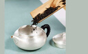 鑄榮堂鑄榮堂999足銀仿古泡茶壺小容量手工純銀家用銀茶具 仿古泡茶壺 230ml 曬單實(shí)拍圖