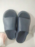 靚蒂芬（LIANGDIFEN）夏季居家拖鞋男室內(nèi)家用輕便情侶防滑靜音浴室洗澡軟底女士涼拖鞋 深藍(lán)(升級(jí)版) 42-43 (270mm) 曬單實(shí)拍圖