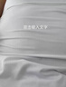 莫代爾運(yùn)動(dòng)無(wú)袖背心男寬肩冰絲夏季透氣汗衫男士坎肩薄款健身跨欄打底衫 白色 XXXL/185 曬單實(shí)拍圖