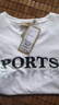 PORTS寶姿商場(chǎng)同款新品女裝簡(jiǎn)約百搭白色T恤上衣LL8N017FCC102 白色 S 曬單實(shí)拍圖