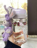 星巴克杯子星黛露水杯禮盒吸管杯禮物少女心伴手禮果茶杯 紫櫻杯+星黛露玩偶 曬單實(shí)拍圖
