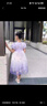 靚貝城堡女童洛麗塔連衣裙夏季2025新款兒童夏裝女寶寶庫洛米公主裙子衣服 紫色 130 碼適合身高115-125厘米 曬單實拍圖