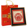 中國風(fēng)剪紙畫(huà)鏡框手工剪紙工藝品裝飾畫(huà)出國商務(wù)禮物中國特色禮品送老外 五福臨門(mén) 曬單實(shí)拍圖