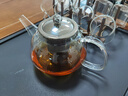 金灶（KAMJOVE） 耐熱玻璃杯整套茶具 泡茶壺套裝花茶壺水杯飄逸杯沖茶壺泡茶套裝 A-306/一壺八杯 曬單實拍圖