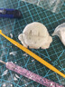 石塑粘土diy材料包工具套裝兒童石膏免烤手工泥塑模具冰箱貼擺件可塑軟陶小學生專用時速軟陶泥禮物 石塑粘土材料工具包【中階款】 送收納盒 曬單實拍圖