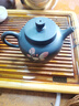 此時(shí)此刻 建水紫陶茶壺純手工彩填西施壺泡茶壺家用250ml茶具茶器 彩填桑扁（荷香十里） 曬單實(shí)拍圖