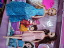 奥智嘉换装娃娃套装大礼盒3D眼公主洋娃娃过家家儿童玩具女孩生日礼物 实拍图