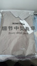 羅蒙（ROMON）襯衫領(lǐng)假兩件毛衣男士春秋新款寬松商務(wù)休閑保暖打底針織衫男裝 淺咖色 2XL 曬單實(shí)拍圖