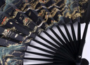 王星記扇子中國風(fēng)黑色絲綢折扇男士古風(fēng)絹扇9寸折疊扇杭州禮品工藝收藏 西湖全景(禮盒裝) 9寸 曬單實(shí)拍圖