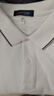 夢(mèng)特嬌（MONTAGUT）短袖polo衫男士夏季長(cháng)絨棉純色T恤抗皺透氣 月牙白 52  曬單實(shí)拍圖