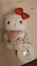 Hello Kitty正版kt貓玩偶掛件凱蒂貓毛絨公仔可愛鑰匙扣書包配飾掛件娃娃禮物 凱蒂貓掛件丘比特桃心款 11cm 曬單實拍圖
