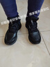 李寧男鞋棉鞋男休閑鞋冬季鞋子加絨保暖透氣皮面運動(dòng)鞋棉鞋 黑色237-5 39 曬單實(shí)拍圖