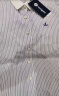 Navigare意大利小帆船短袖条纹衬衫女2024夏季新款灯笼袖时尚内搭衬衣 暗珠宝蓝/白 L 晒单实拍图