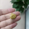 中國黃金（CHINA GOLD）平安鎖福字黃金吊墜足金掛墜長命鎖項(xiàng)七夕情人節(jié)禮物送女朋友老婆 平安鎖吊墜【贈銀鏈】 約1.3g 曬單實(shí)拍圖