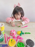 幕和超輕粘土大包裝兒童手工diy彩泥小學(xué)生幼兒無(wú)毒太空黏土套裝玩具  大杯裝 24色【60g+15g】粉桶 曬單實(shí)拍圖