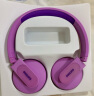 飞利浦（PHILIPS）头戴式无线蓝牙耳机儿童耳机 学生耳机 学习耳机 低分贝 呵护孩子的耳朵 TAK4206 粉紫色 实拍图