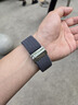watchbond適用三星Galaxy手環(huán)Fit3磁吸編織滑扣表帶智能運動三代手表編織男生女生夏天腕帶舒適透氣表鏈配件 【升級磁吸丨編織滑扣】太空灰+銀接頭 適用：三星Galaxy Fit3 曬單實拍圖