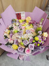 薇尼（LVINI）教師節鮮花同城速遞玫瑰百合生日花廣州東莞佛山廈門(mén)北京上海武漢 33朵混搭海洋之歌系花束 曬單實(shí)拍圖