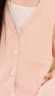 香影（xiangying）粉色针织外套开衫女2023秋冬新款甜美v领上衣小个子慵懒毛衣 粉红 S 晒单实拍图