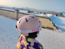 YEON儿童滑雪镜青少年滑雪镜女士双层柱面框架柔软防撞击防飞沫护目镜高清防雾Y6-N3100 实拍图