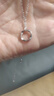 UHFR老鳳凰金店款裝飾925銀項(xiàng)鏈新款輕奢小眾鎖骨鏈女感夏季女款 莫比烏斯環(huán)項(xiàng)鏈. *通體*銀色 曬單實(shí)拍圖