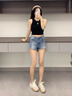 回力四季復古芭蕾德訓鞋女2025夏季新款透氣阿甘小白鞋休閑銀色運動鞋女 杏色【升級款專柜版】 36 曬單實拍圖