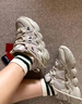 FILA HERITAGE 斐樂官方女子籃球鞋年冬季新款低幫運動鞋潮流休閑鞋女 燕麥色/黃水泥-OC 36 曬單實拍圖