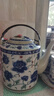 虎匠景德鎮(zhèn)陶瓷茶壺大容量復(fù)古青花冷水壺套裝家用大號(hào)提梁壺茶具 2200毫升單壺 1件 曬單實(shí)拍圖