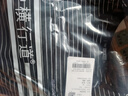 橫行道夏裝寬松條紋t恤短袖圓領(lǐng)女裝2024新款上衣服刺繡字母體恤 黑條 2XL 曬單實(shí)拍圖