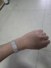 夢至尊S990男士手鏈99足銀粗霸氣時尚個性寬手表鏈送禮禮物 28克款重1.5厘米寬16厘米長手鏈 曬單實拍圖