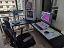 淘米麗轉角電腦桌家用學(xué)生書(shū)桌L型一體組合桌臥室拐角電競桌雙人書(shū)架 【促銷(xiāo)款】黑色左轉角 180x120x74cm【加厚加固】 曬單實(shí)拍圖