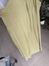 簡當(dāng)（JIANDANG）大碼女裝夏季綿綢吊帶連衣裙女簡約無袖圓領(lǐng)寬松顯瘦背心裙2022 果綠色 2XL 【160-180斤】 曬單實拍圖