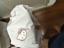 Hello Kitty女童打底褲夏季兒童褲子薄款外穿無痕冰絲褲女寶寶七分褲長褲夏裝 冰絲款-7分褲淺粉 150 曬單實拍圖