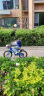 永久（FOREVER）儿童自行车男女童车小孩单车小学生车18寸脚踏车宝宝车山地车蓝色 实拍图