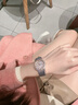 Melissa輕奢小眾滿鉆手表女奢華大氣高級感女士滿天星手表七夕送女友禮物 【SF速發(fā)】月光銀白 曬單實(shí)拍圖