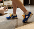NEWBALANCE NB男鞋女鞋574系列經(jīng)典舒適百搭復(fù)古拼接休閑運(yùn)動(dòng)鞋 輕便跑步鞋 寶藍(lán)色U574WL2 40.5 曬單實(shí)拍圖
