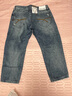 ABLE JEANS【八分大V褲】破洞水洗潮流褲子男士牛仔褲 水洗淺靛藍 32 曬單實拍圖