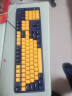 雷柏（Rapoo） V500PRO黄蓝升级款 104键有线背光机械键盘 PBT双色键帽办公游戏全键无冲可编程键盘 快银轴 实拍图